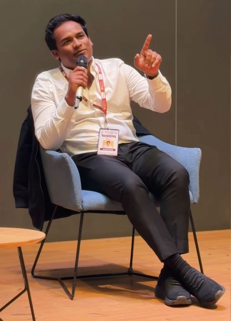 Kusum Ganji working.